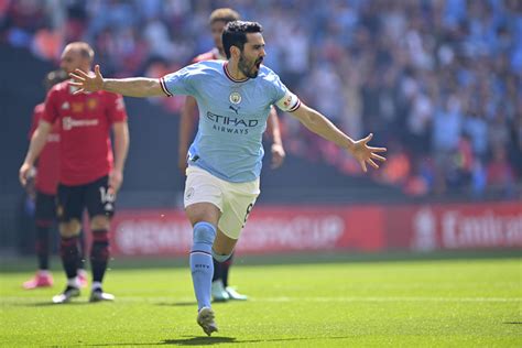 Man City’s Gundogan scores inside 13 seconds for quickest goal in an FA Cup final